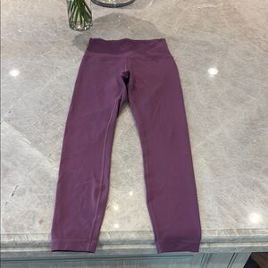 Purple lulu Leggings
